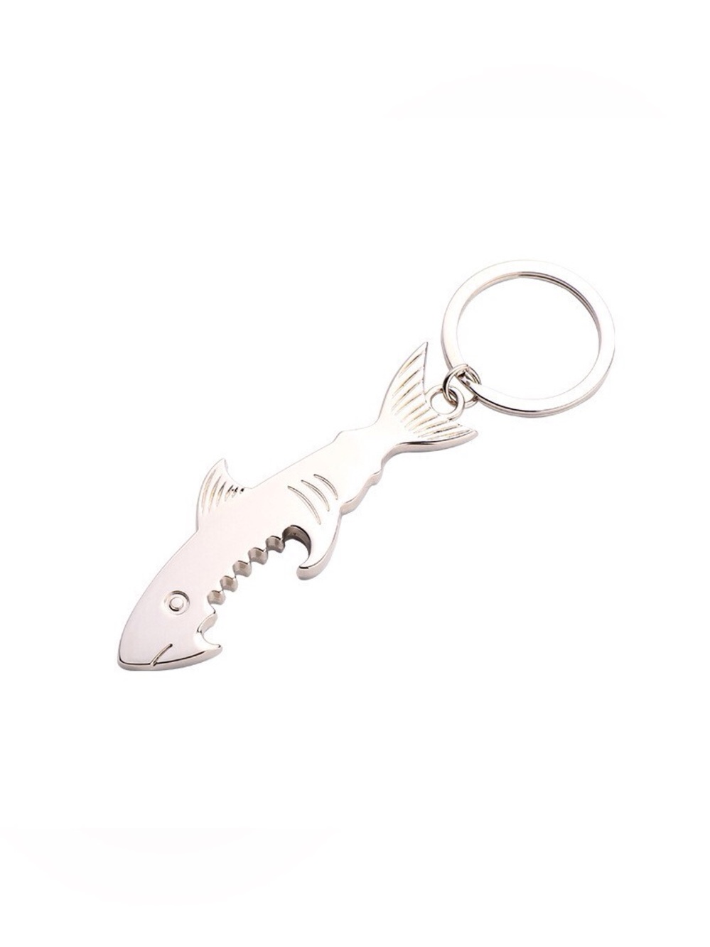 Shark Bottle Opener Keychain - Picture 3 of 8
